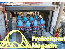 Aufbau des Themenbereichs „Sonnenbucht“ in FANTASIA (März 2025)